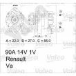 Alternateur VALEO 436390 - Visuel 2