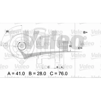 Alternateur VALEO 436410