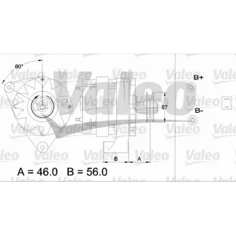 Alternateur VALEO 436456