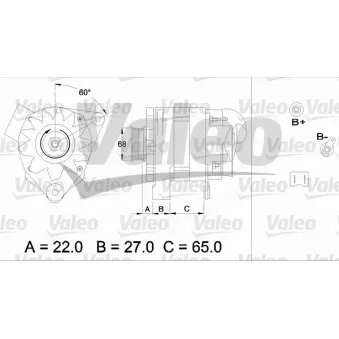 Alternateur VALEO 436457