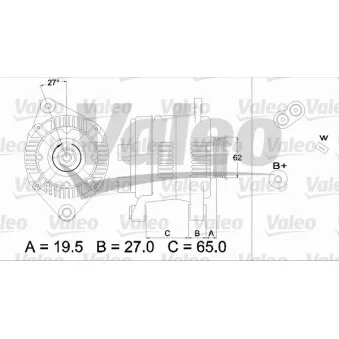 Alternateur VALEO 436469