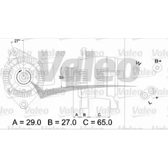 Alternateur VALEO 436471