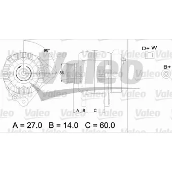 Alternateur VALEO 436482