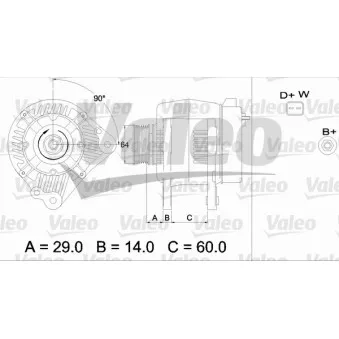 Alternateur VALEO 436484