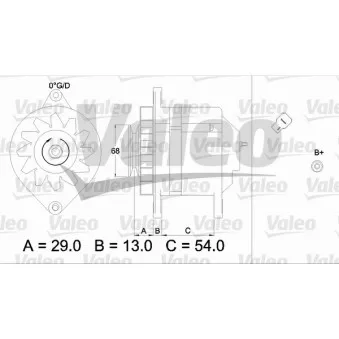 Alternateur VALEO 436500