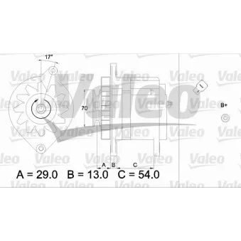 Alternateur VALEO 436501