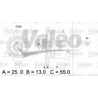 Alternateur VALEO 436503