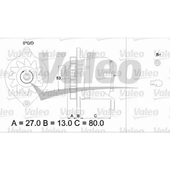 Alternateur VALEO 436507