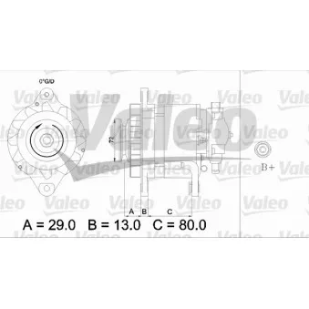 Alternateur VALEO 436510