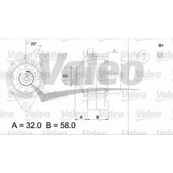 Alternateur VALEO 436516