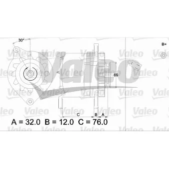 Alternateur VALEO 436526