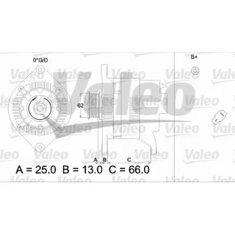 Alternateur VALEO 436528
