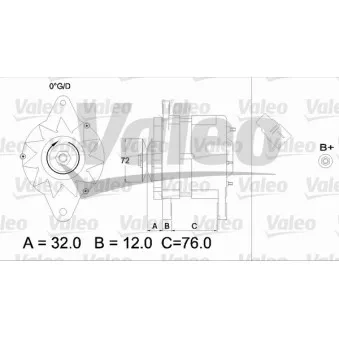 Alternateur VALEO 436535