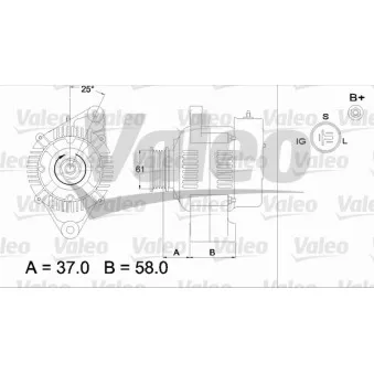 Alternateur VALEO 436538
