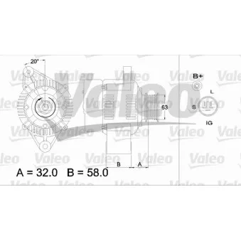 Alternateur VALEO 436541