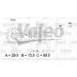 Alternateur VALEO 436542 - Visuel 1