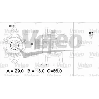 Alternateur VALEO 436548