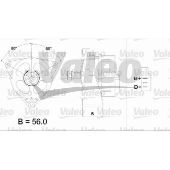 Alternateur VALEO 436561