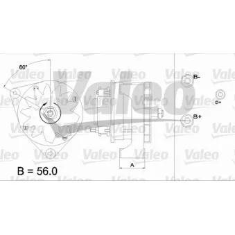 Alternateur VALEO 436595