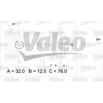 Alternateur VALEO 436608