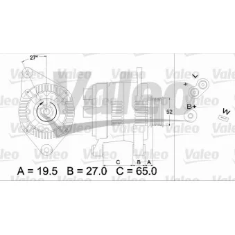 Alternateur VALEO 436616