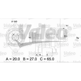 Alternateur VALEO 436617