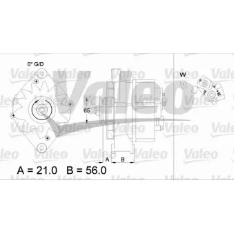 Alternateur VALEO 436621