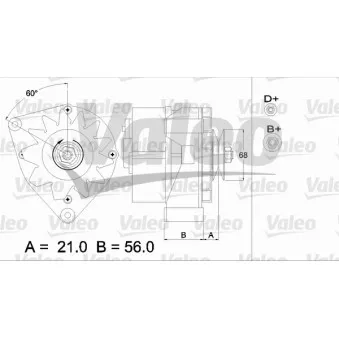 Alternateur VALEO 436625