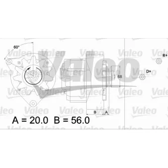 Alternateur VALEO 436629
