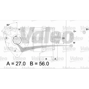 Alternateur VALEO 436633