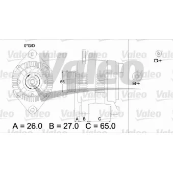 Alternateur VALEO 436635