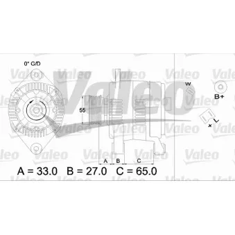 Alternateur VALEO 436646