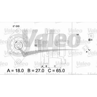 Alternateur VALEO 436647