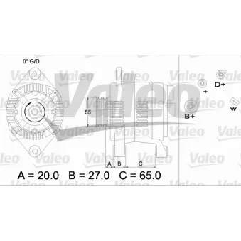 Alternateur VALEO 436648