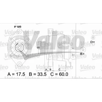Alternateur VALEO 436684