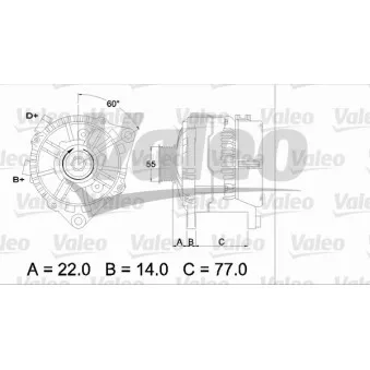 Alternateur VALEO 436685