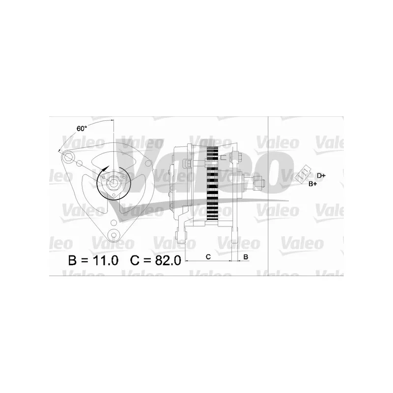 Alternateur VALEO 436695