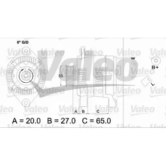 Alternateur VALEO 436697