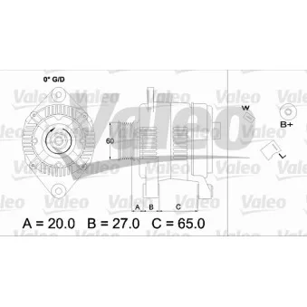 Alternateur VALEO 436698