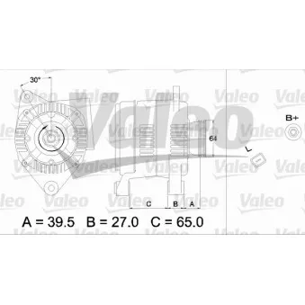 Alternateur VALEO 436712