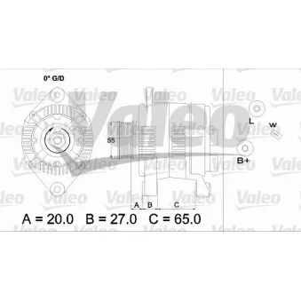Alternateur VALEO 436713
