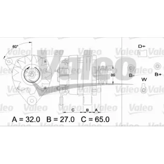 Alternateur VALEO 436715