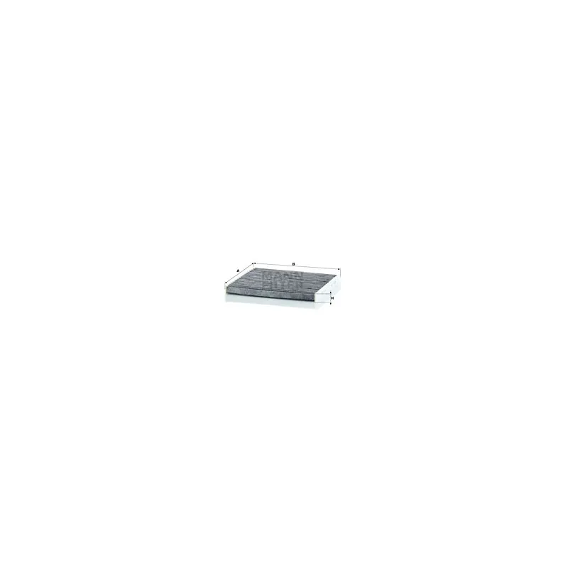 Filtre, air de l'habitacle MANN-FILTER CUK 24 026