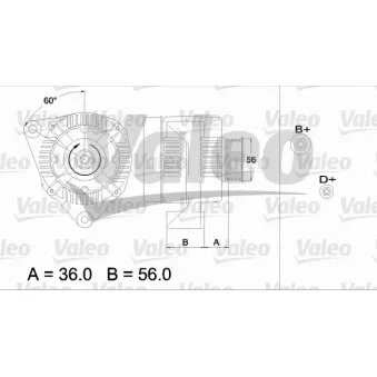 Alternateur VALEO 436718