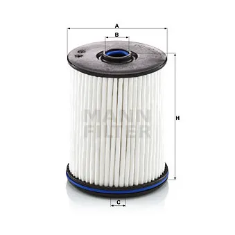 Filtre à carburant MANN-FILTER PU 10 027 z