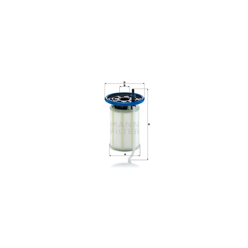 Filtre à carburant MANN-FILTER PU 7018