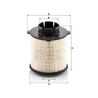 Filtre à carburant MANN-FILTER PU 9001/1 x