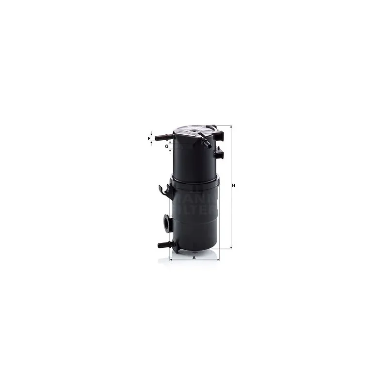 Filtre à carburant MANN-FILTER WK 10 034 z