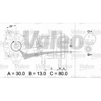 Alternateur VALEO 436724