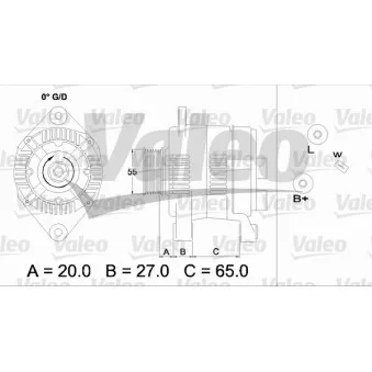 Alternateur VALEO 436733